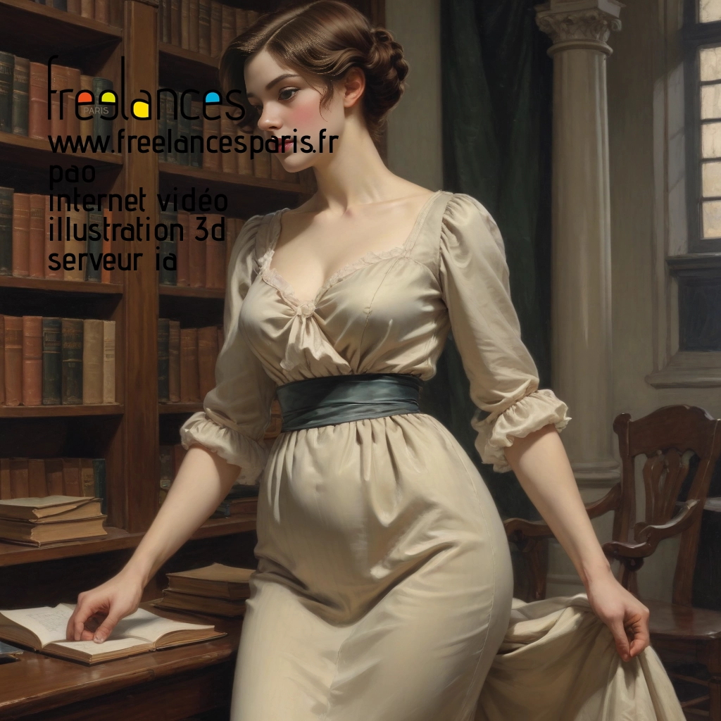 Pao mise en page internet vidéo illustration 3d serveur IA générative AI freelance paris studio de création magazines PI3KALU0